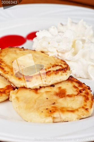 Image of Cheese pancakes