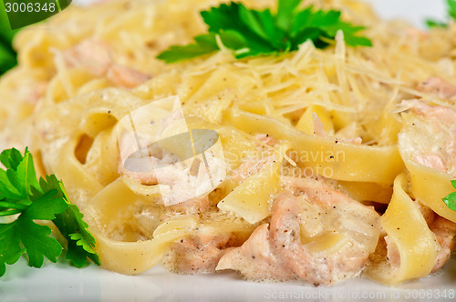 Image of Pasta with shrimps