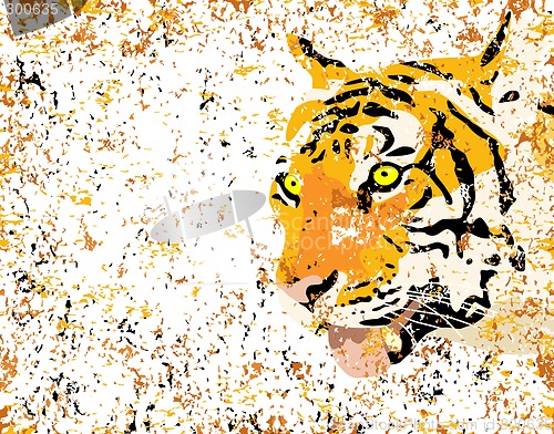 Image of Grunge tiger