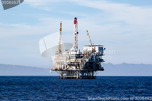 Image of Two Oil Rigs