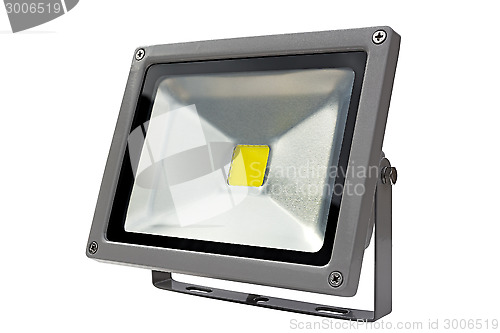 Image of LED Energy Saving Floodlight gray.