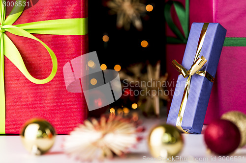 Image of Twinkles, presents, stars and baubles
