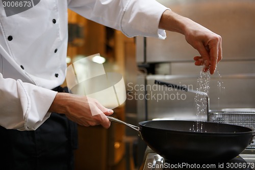 Image of Chef preparing food