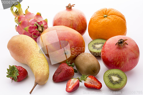 Image of A colourful selection of fruit