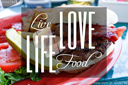 Image of Live Life Love Food