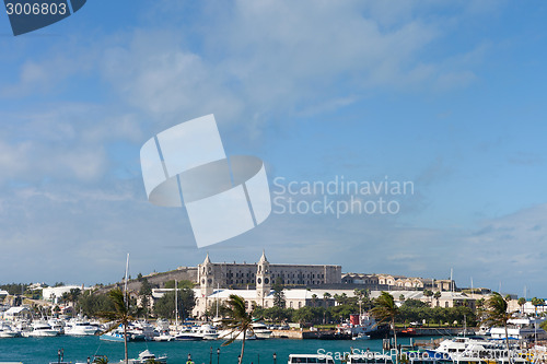 Image of Bermuda Harbor Skyline