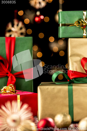 Image of Xmas Gifts, Baubles and Stars