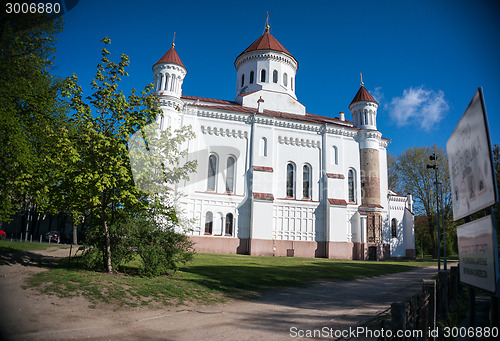 Image of Vilnius city churchs