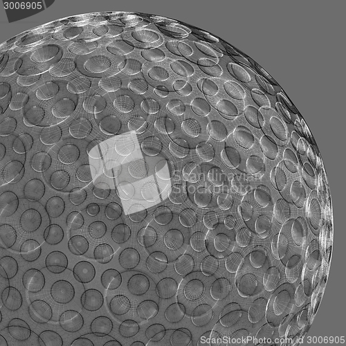 Image of golf ball mesh