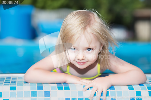 Image of Little blond girl