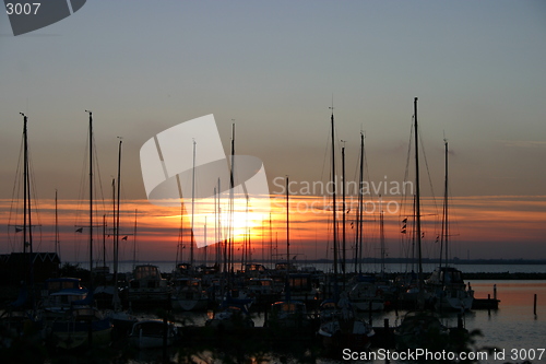 Image of Boats in the evening