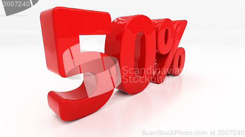 Image of 3D fifty percent