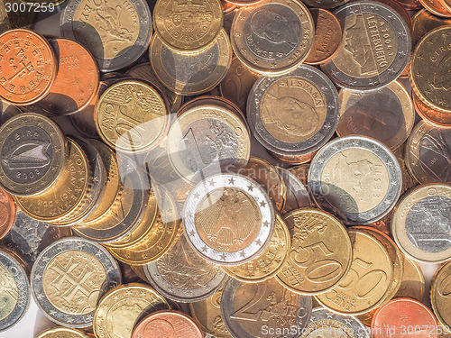 Image of Euro coins