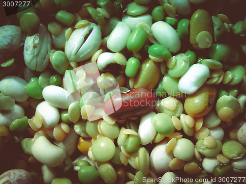 Image of Retro look Beans salad