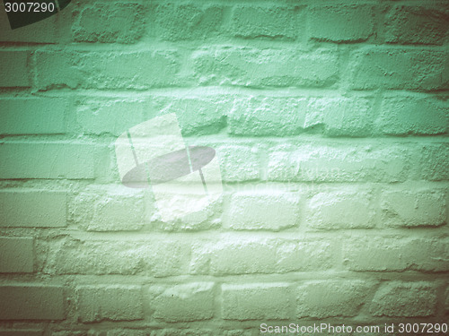 Image of Retro look Brick wall