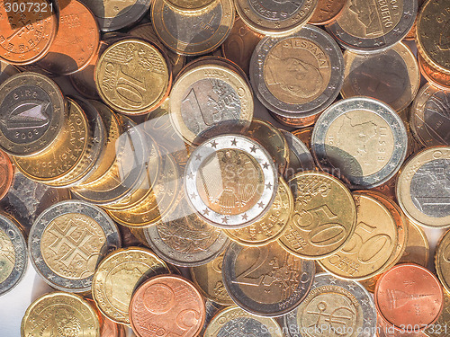 Image of Euro coins