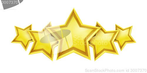 Image of five star rating service