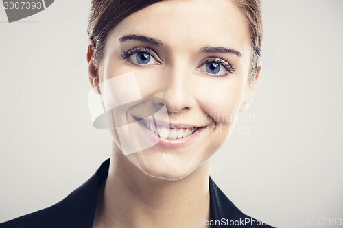 Image of Smiling young woman