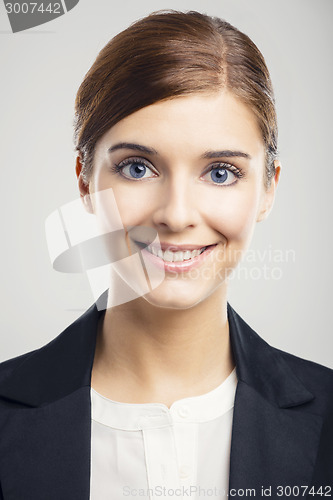 Image of Smiling young woman