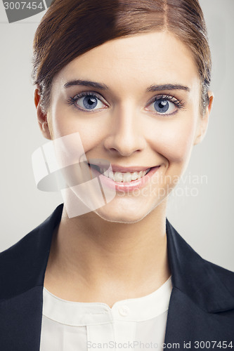 Image of Smiling young woman