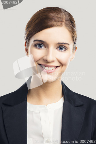 Image of Smiling young woman