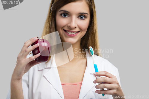 Image of Female dentist