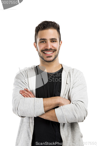 Image of Smiling guy posing