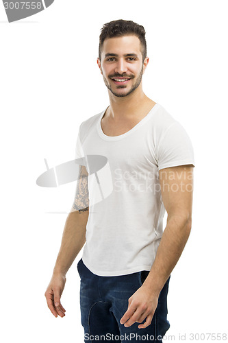 Image of Smiling guy posing