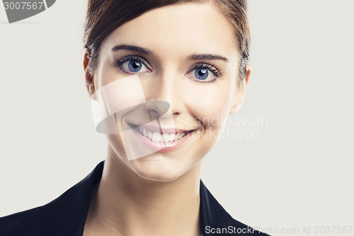 Image of Smiling young woman