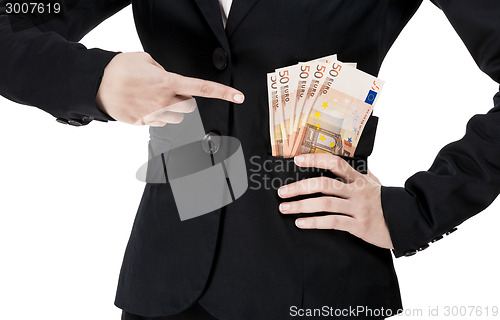 Image of Money on the pockets