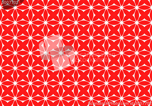 Image of Ethnic pattern. Abstract kaleidoscope  fabric design.