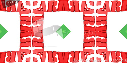 Image of Ethnic pattern. Abstract kaleidoscope  fabric design.