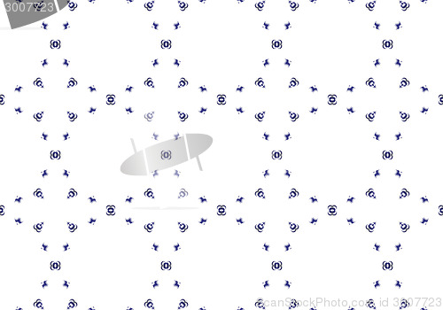 Image of Ethnic pattern. Abstract kaleidoscope  fabric design.