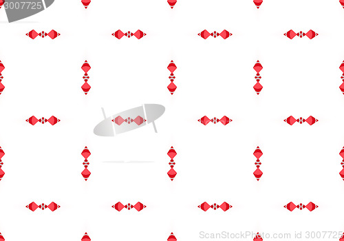 Image of Ethnic pattern. Abstract kaleidoscope  fabric design.