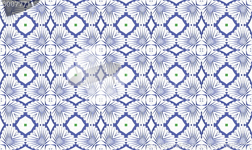 Image of Ethnic pattern. Abstract kaleidoscope  fabric design.