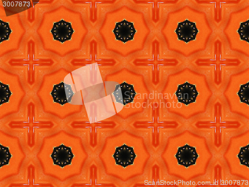 Image of Ethnic pattern. Abstract kaleidoscope  fabric design.