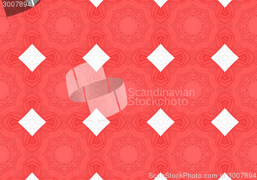 Image of Ethnic pattern. Abstract kaleidoscope  fabric design.