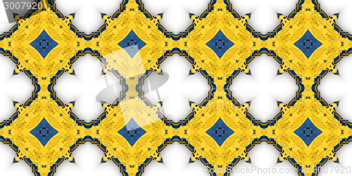 Image of Ethnic pattern. Abstract fabric design.