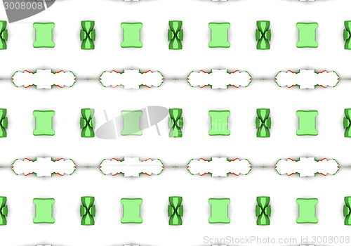 Image of Ethnic pattern. Abstract kaleidoscope  fabric design.
