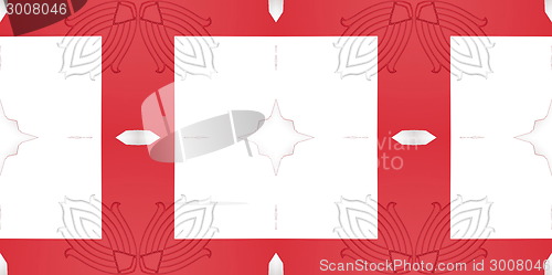 Image of Ethnic pattern. Abstract kaleidoscope  fabric design.