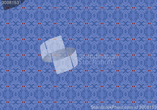 Image of Ethnic pattern. Abstract kaleidoscope  fabric design.