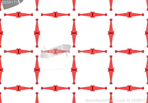 Image of Ethnic pattern. Abstract kaleidoscope  fabric design.
