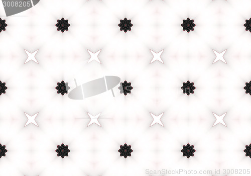 Image of Ethnic pattern. Abstract kaleidoscope  fabric design.