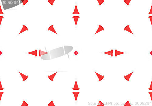 Image of Ethnic pattern. Abstract kaleidoscope  fabric design.