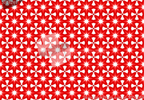 Image of Ethnic pattern. Abstract kaleidoscope  fabric design.