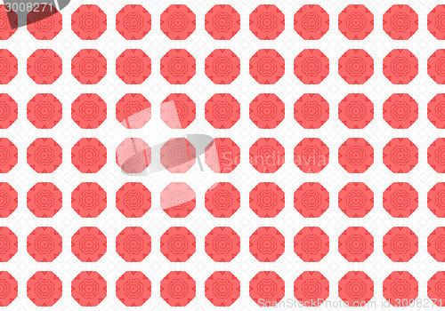 Image of Ethnic pattern. Abstract kaleidoscope  fabric design.