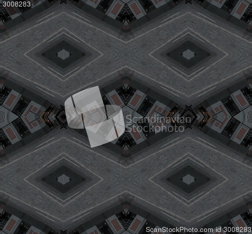 Image of Ethnic pattern. Abstract kaleidoscope  fabric design.
