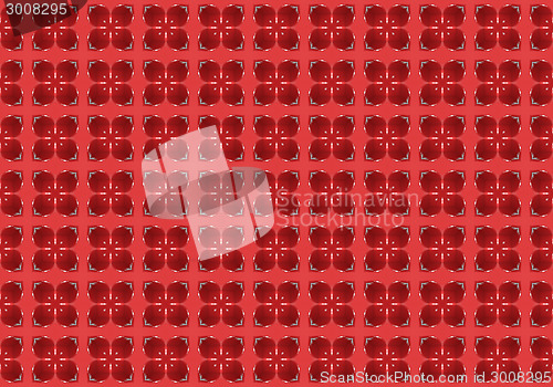 Image of Ethnic pattern. Abstract kaleidoscope  fabric design.