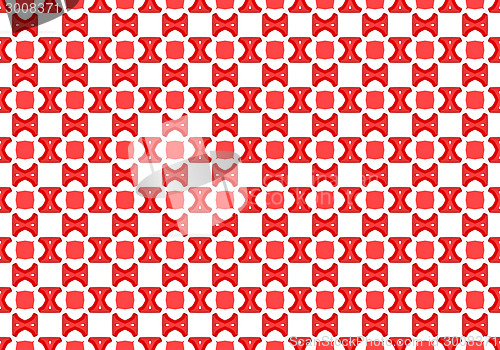 Image of Ethnic pattern. Abstract kaleidoscope  fabric design.