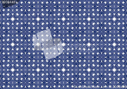 Image of Ethnic pattern. Abstract kaleidoscope  fabric design.